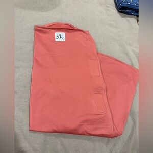 Ollie Coral Swaddle